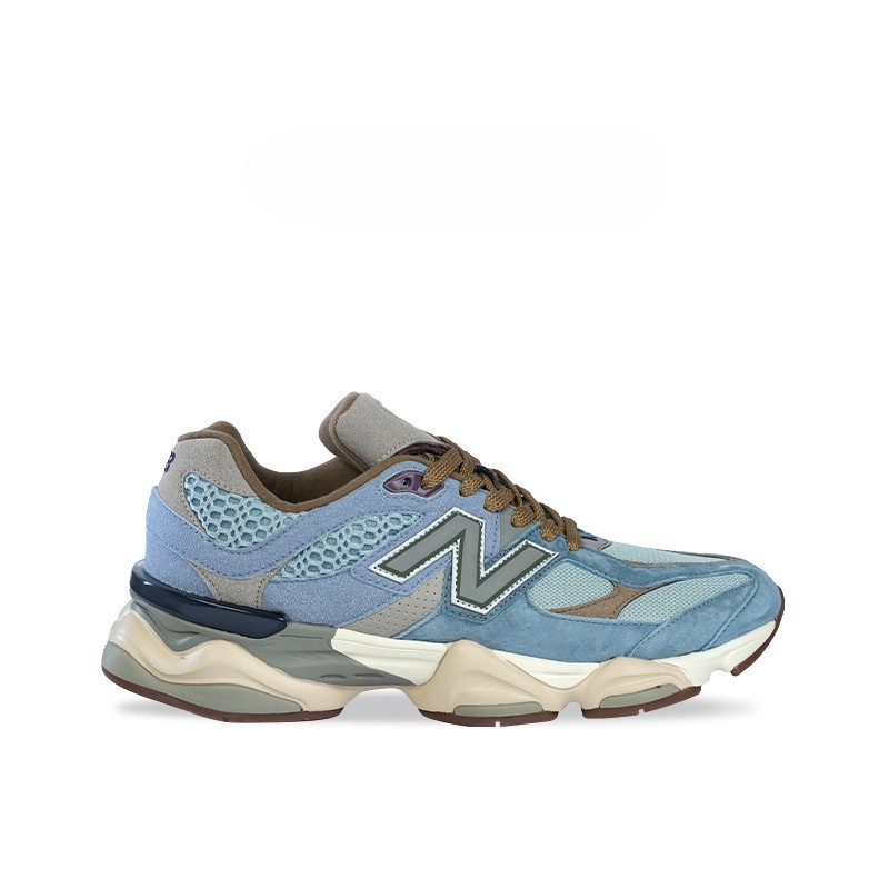 New Balance 9060 (Blue Suede / Multi-Tone)