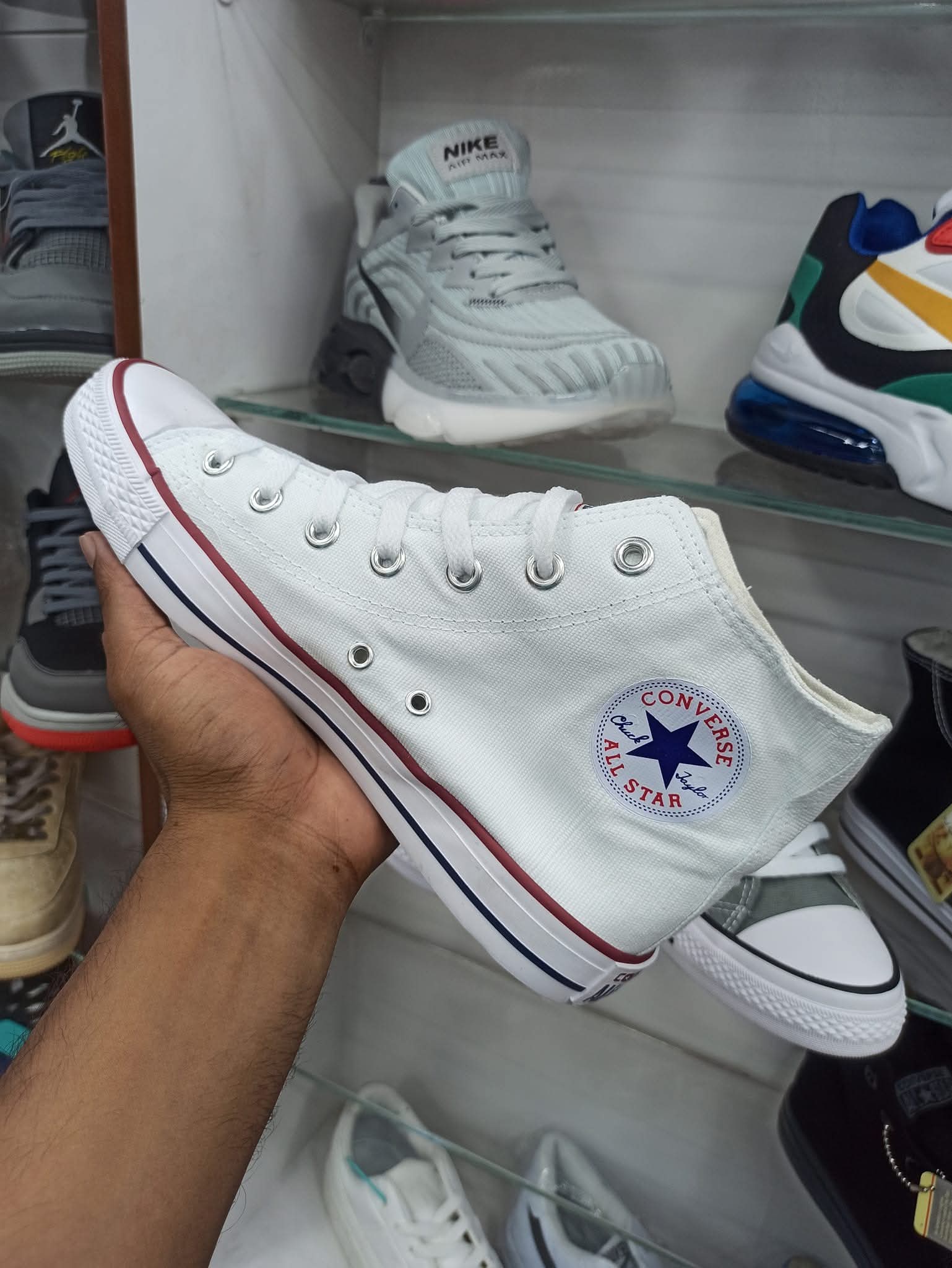 All Star High Full White