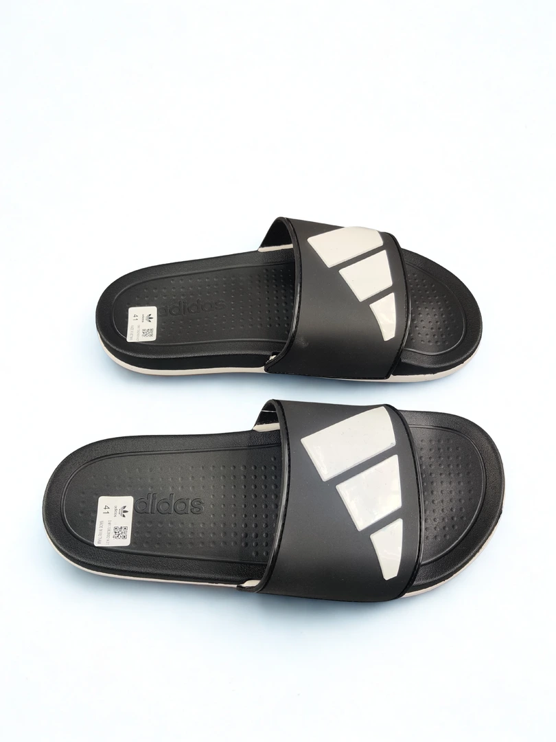 Adidas Adilette Comfort Slides –Black